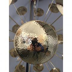  SimoEng Handmade Hammered Sputnik Chandelier in Gold - 4209207