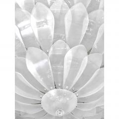  SimoEng Huge Contemporary Imperial Sanded Petals Murano Glass Flush Mount by Simoeng - 4629588