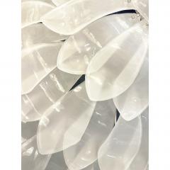  SimoEng Huge Contemporary Imperial Sanded Petals Murano Glass Flush Mount by Simoeng - 4629590