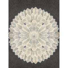  SimoEng Huge Contemporary Imperial Sanded Petals Murano Glass Flush Mount by Simoeng - 4629592