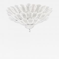  SimoEng Huge Contemporary Imperial Sanded Petals Murano Glass Flush Mount by Simoeng - 4630656