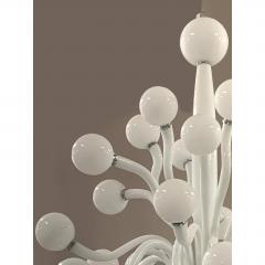  SimoEng Huge Contemporary Pop Milky White Murano Glass Chandelier by Simoeng - 4718594
