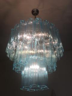  SimoEng Impressive Murano Glass Sputnik Chandelier italian kromo and light blue - 2815785