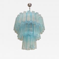  SimoEng Impressive Murano Glass Sputnik Chandelier italian kromo and light blue - 2819955