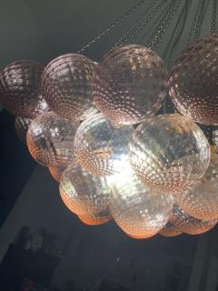  SimoEng Impressive Murano Glass Sputnik Chandelier italian pink and violet colors - 2816745