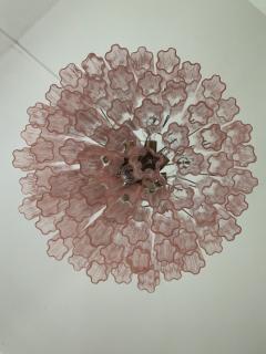  SimoEng Impressive Murano Glass Sputnik Chandelier pink and brunito metal frame - 2777906