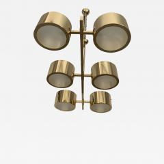  SimoEng Impressive Sputnik Chandelier metal gold stilnovo stile - 2749760