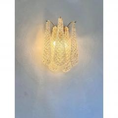  SimoEng Italian Gold Wall Sconce with Murano Conchiglie Glass by Simoeng Set of 4 - 4705281