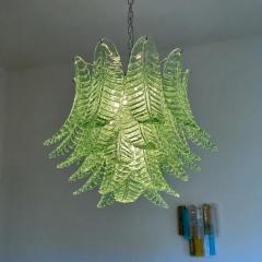  SimoEng Italian Green Felci Murano Glass Chandelier Green by Simoeng for Simoeng - 4685455