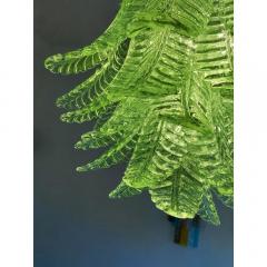  SimoEng Italian Green Felci Murano Glass Chandelier Green by Simoeng for Simoeng - 4685457