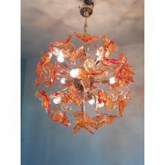  SimoEng Italian Handmade Butterfly Sputnik Murano Style Glass Chandelier - 3867804