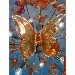  SimoEng Italian Handmade Butterfly Sputnik Murano Style Glass Chandelier - 3867808