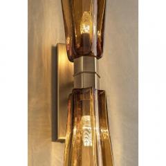  SimoEng Italian Lively Amber Murano Glass Wall Sconce by Simoeng for Simoeng - 4685488