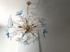  SimoEng Italian Murano Glass Sputnik Butterfly Chandelier Venini Style - 2825019