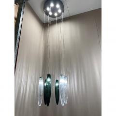  SimoEng Italian Murano Style Glass Sputnik Chandelier Flush Mount With Big Spheres - 4086638