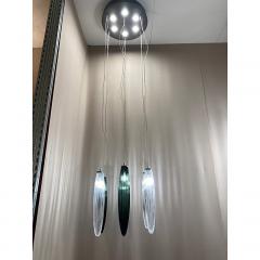  SimoEng Italian Murano Style Glass Sputnik Chandelier Flush Mount With Big Spheres - 4086639