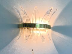  SimoEng Italian Palmetta Wall Sconce in Murano Glass - 2827775