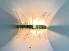  SimoEng Italian Palmetta Wall Sconce in Murano Glass - 2827781