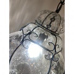  SimoEng Italian Style Murano Glass Pendant in Transparent - 3602550
