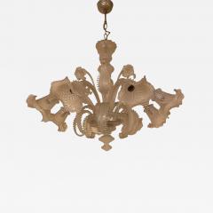  SimoEng Italian Style Murano Glass in Transparent and Sand Chandelier by Simoeng - 4689243