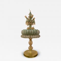  SimoEng Italian Vintage Murano Glass Floor Lamp With Working Water Fountain - 3611166