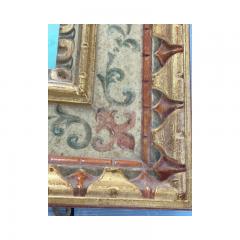  SimoEng Late 20th Century Venetian Mirror in Solid Linden Wood Hand Decorated - 3233437