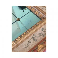  SimoEng Late 20th Century Venetian Mirror in Solid Linden Wood Hand Decorated - 3233439