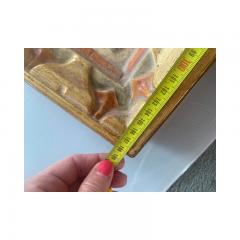  SimoEng Late 20th Century Venetian Mirror in Solid Linden Wood Hand Decorated - 3233446