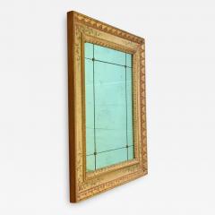  SimoEng Late 20th Century Venetian Mirror in Solid Linden Wood Hand Decorated - 3236263