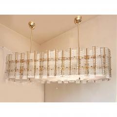  SimoEng Luxury Modern Italian Tropical Gold Murano Glass Chandelier by Simoeng - 4685521