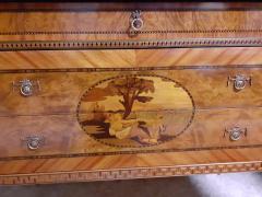  SimoEng Mid 20th Century Italian Inlaid Chest of Drawers - 2827636