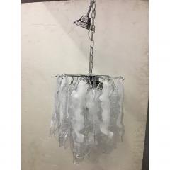  SimoEng Modern Murano Glass Fiamma Italian Chandelier in Venini Style - 4209338