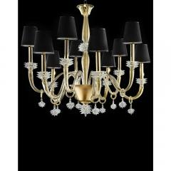  SimoEng Modern Venetian Rostrato Murano Glass Chandelier by Simoeng for Simoeng - 4685477