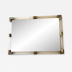  SimoEng Monumental Italian Venetian Torciglione Torchon Murano Glass Wall Mirror - 4718786