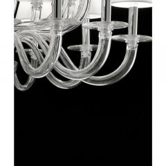  SimoEng Monumental Modern Transparent Murano Glass Chandelier by Simoeng for Simoeng - 4685461