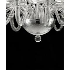  SimoEng Monumental Modern Transparent Murano Glass Chandelier by Simoeng for Simoeng - 4685462
