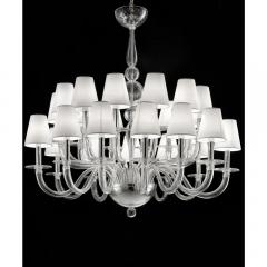  SimoEng Monumental Modern Transparent Murano Glass Chandelier by Simoeng for Simoeng - 4685466