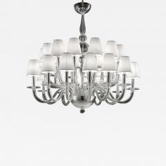  SimoEng Monumental Modern Transparent Murano Glass Chandelier by Simoeng for Simoeng - 4689249