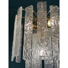  SimoEng Murano Glass Chandelier With Hammered Strips Listelli by Simoeng - 4030416