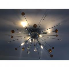 SimoEng Murano Glass Flush Mount Sputnik - 4209087