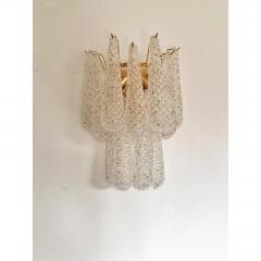  SimoEng Murano Glass Gold Wall Sconces by Simoeng Set of 2 - 4685587