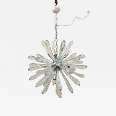  SimoEng Murano Glass Ice Clear Sputnik Italian Chandelier - 4209848