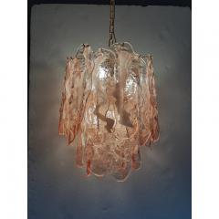  SimoEng Murano Glass Spider Sputnik Chandelier in Pink and White - 3599224