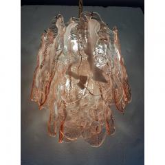  SimoEng Murano Glass Spider Sputnik Chandelier in Pink and White - 3599227