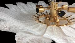  SimoEng Murano Glass Sputnik Chandelier Flush Mount Mazzega Style - 2825107