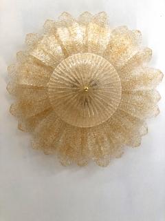  SimoEng Murano Glass Sputnik Chandelier Flush Mount Mazzega Style - 2827407