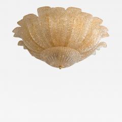  SimoEng Murano Glass Sputnik Chandelier Flush Mount Mazzega Style - 2839662