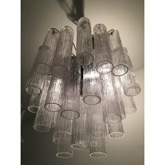  SimoEng Murano Glass Sputnik Chandelier With Corteccia Tubes Italian Glass - 4209222