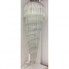  SimoEng Murano Glass Sputnik Quadriedro Spyral Italian Chandelier - 4209316