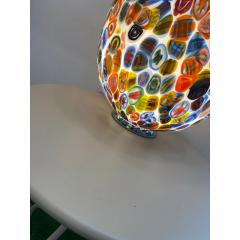  SimoEng Murano Glass Style Venetian Multicolored Millefiori Murrine Table Lamp - 3867828